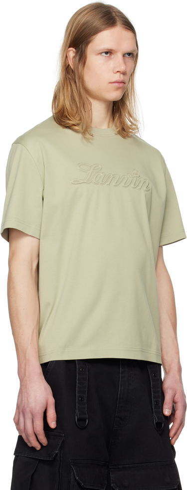 Tričko LANVIN Lanvin Debossed Logo T-Shirt Zelené | RM-TS0115-J170-P25, 1
