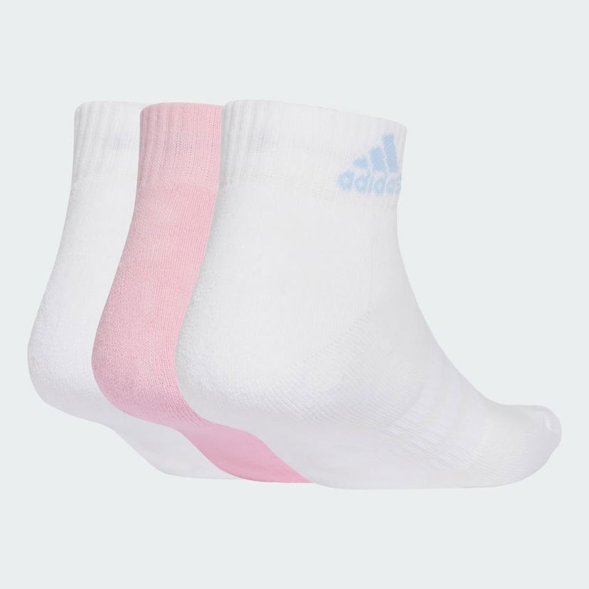 Ponožky adidas Performance Cushioned Ankle Socks 3 Pairs Biela | JD3773