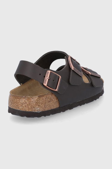 Tenisky a topánky Birkenstock Birkenstock Milano Leather Sandals Hnedá | 34103, 2