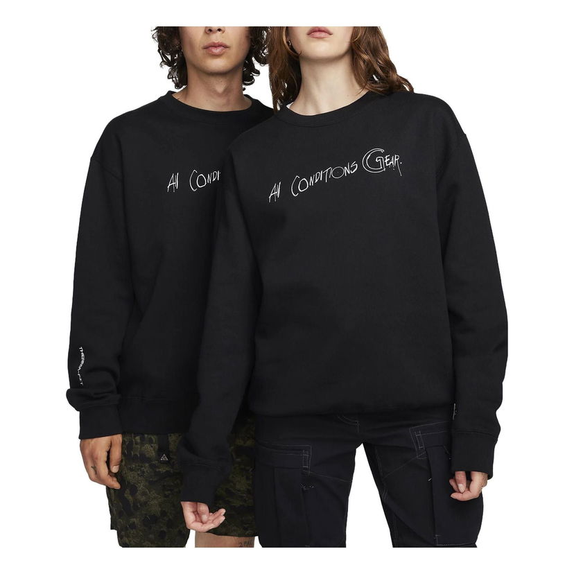 Sveter Nike ACG ACG Fleece Crew Čierna | FD8761-010