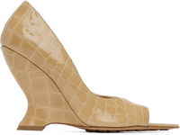 Punta Heeled Sandals "Beige"