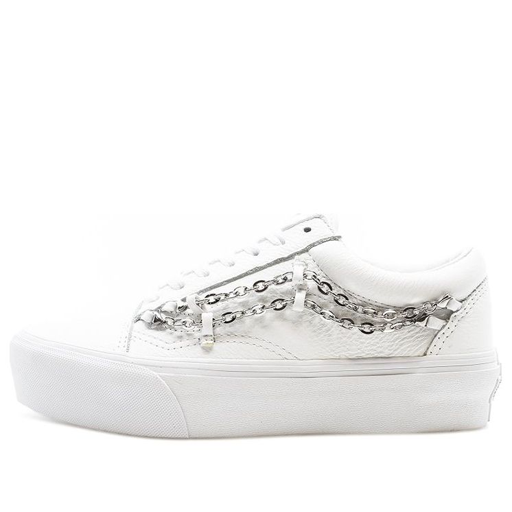 Tenisky a topánky Vans Old Skool Platform 'Chain' Biela | VN0A3B3U2TL