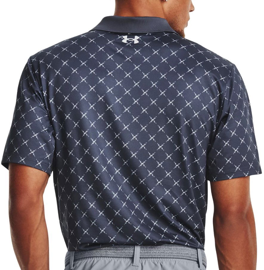 Polo tričko Under Armour Perf 3.0 Printed Polo Navy | 1377377-044, 1