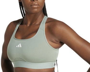 Podprsenka adidas Originals Powerreact Sports Bra Zelené | jj0878, 0