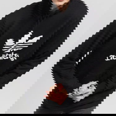 Mikina adidas Originals Trefoil Hoodie Čierna | DT7964, 2