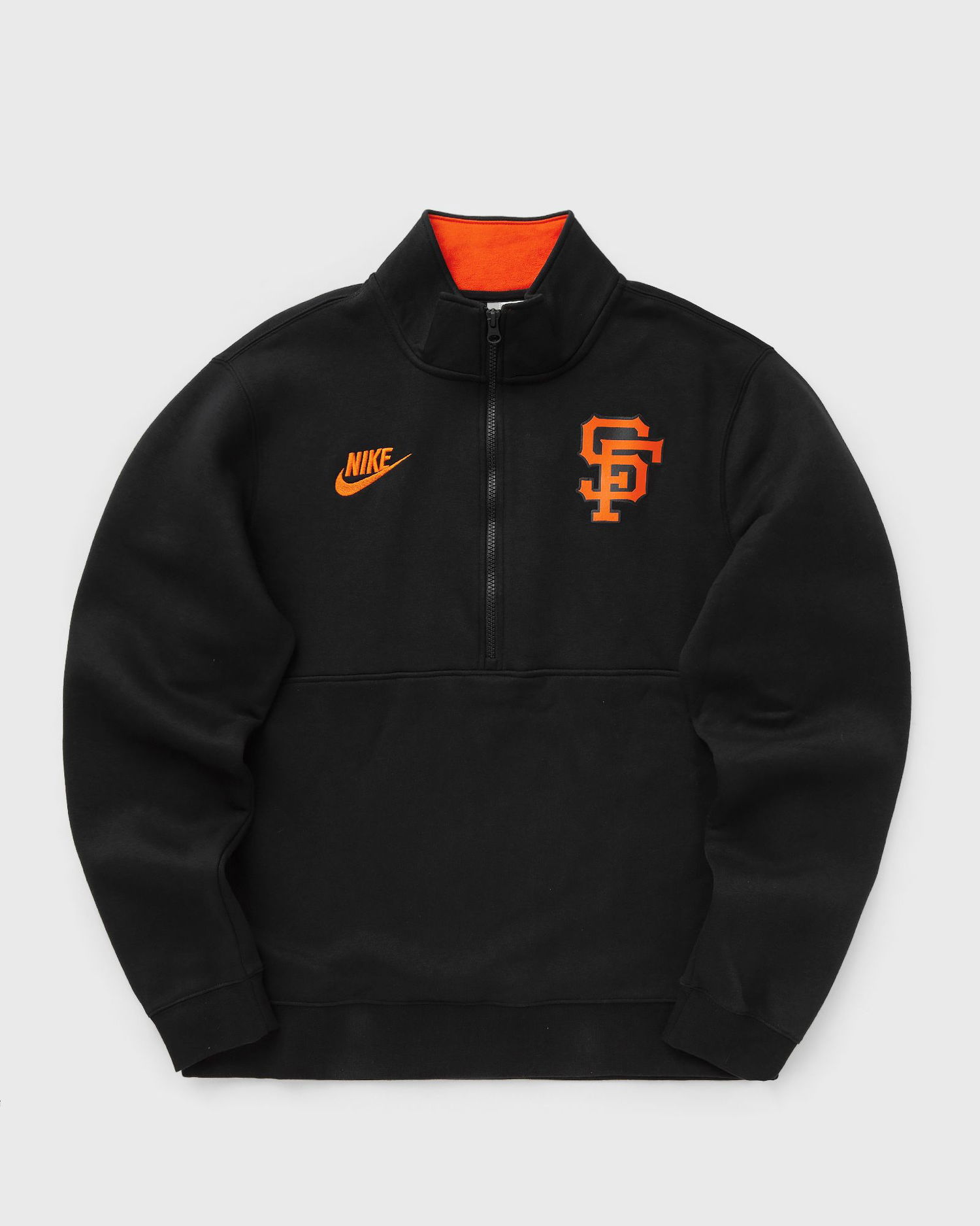 Mikina Nike Nike MLB San Francisco Giants 1/2 Zip Fleece Čierna | 02JW-088N-G83-JWQ, 0