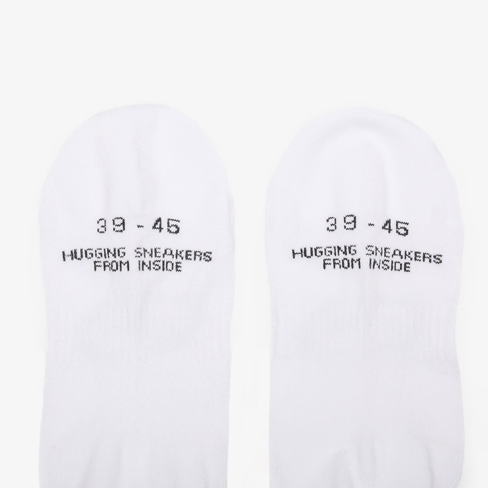 Invisible Socks 3-Pack White