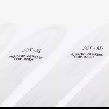 Ponožky Footshop Invisible Socks 3-Pack White Biela | FTSHP_377, 2