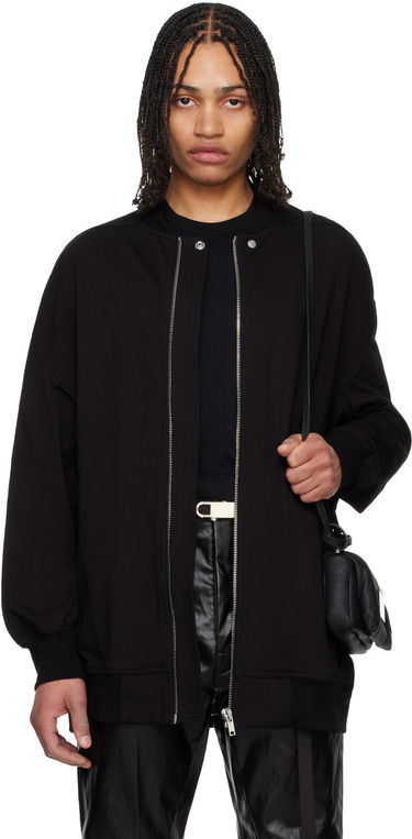 Bomber bunda Rick Owens Rick Owens Hollywood Jumbo Flight Bomber Jacket Čierna | RU01E5245 BA, 0