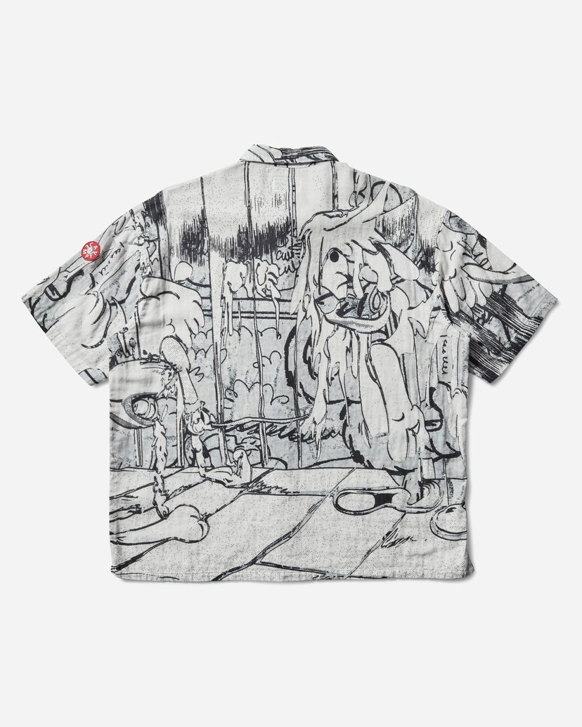 Košeľa Cav Empt ECPL Graphic Print Shirt Šedá | CES28SH09 WHITE