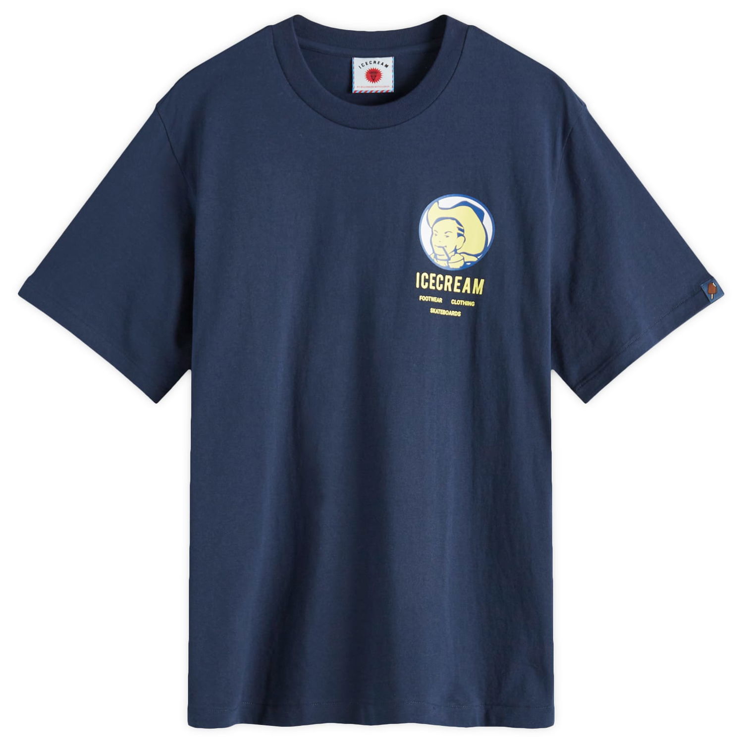 Tričko BBC IceCream ICECREAM Cowboy T-Shirt, Size Large Navy | IC25144-NVY, 1