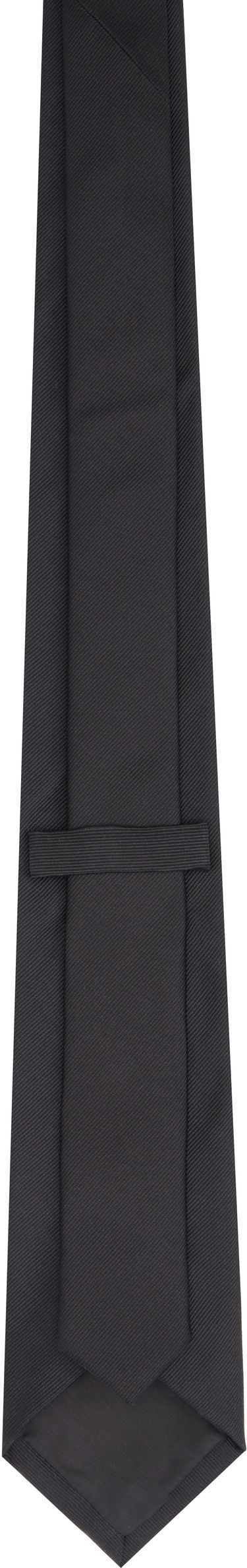 Šál Bottega Veneta Veneta Silk Twill Tie Čierna | 766784V3L401000, 1