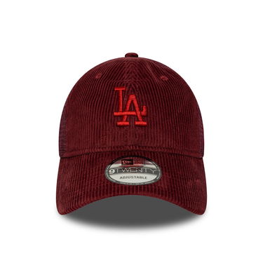 Šiltovka New Era Cord 9TWENTY LA Dodgers Adjustable Cap Vínová | 60691099, 1