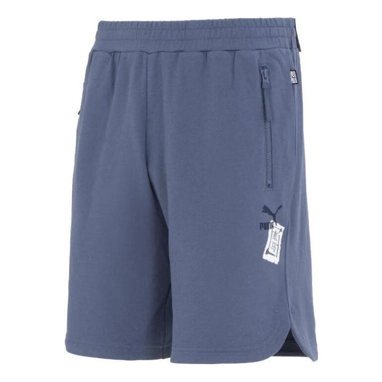 Šortky Puma Logo Casual Shorts Modrá | 677521-56, 0