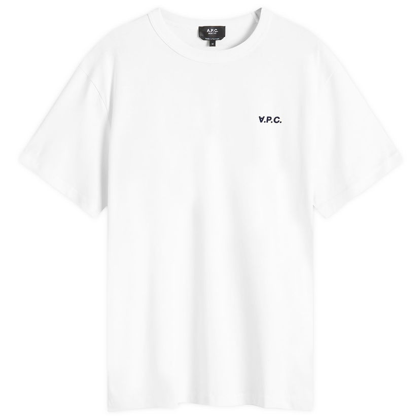 Tričko A.P.C. Small VPC Logo T-Shirt Biela | COHBQ-H26391-TAE