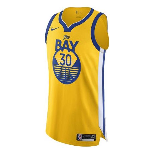 Dres Nike Golden State Warriors Player Edition Jersey Žltá | AT9842-728