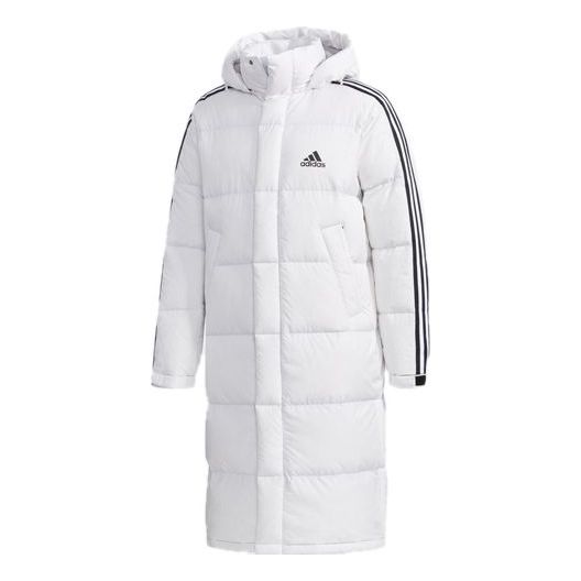 Parka adidas Originals 3st Long Parka Hooded Down Jacket Biela | EH3991