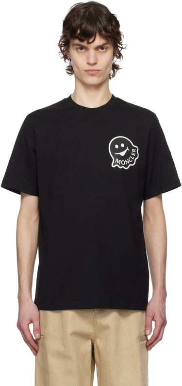 Tričko Moncler Moncler Creativo Graphic T-Shirt Čierna | K10918C0001889AJS, 0