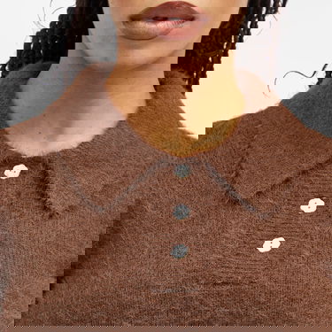 Sveter OBEY Esme Polo Sweater Hnedá | 251000121, 5