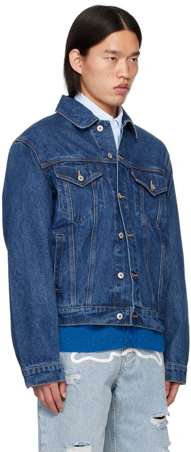 Bunda BBC IceCream ICECREAM Running Dog Denim Jacket Modrá | ICD006, 1