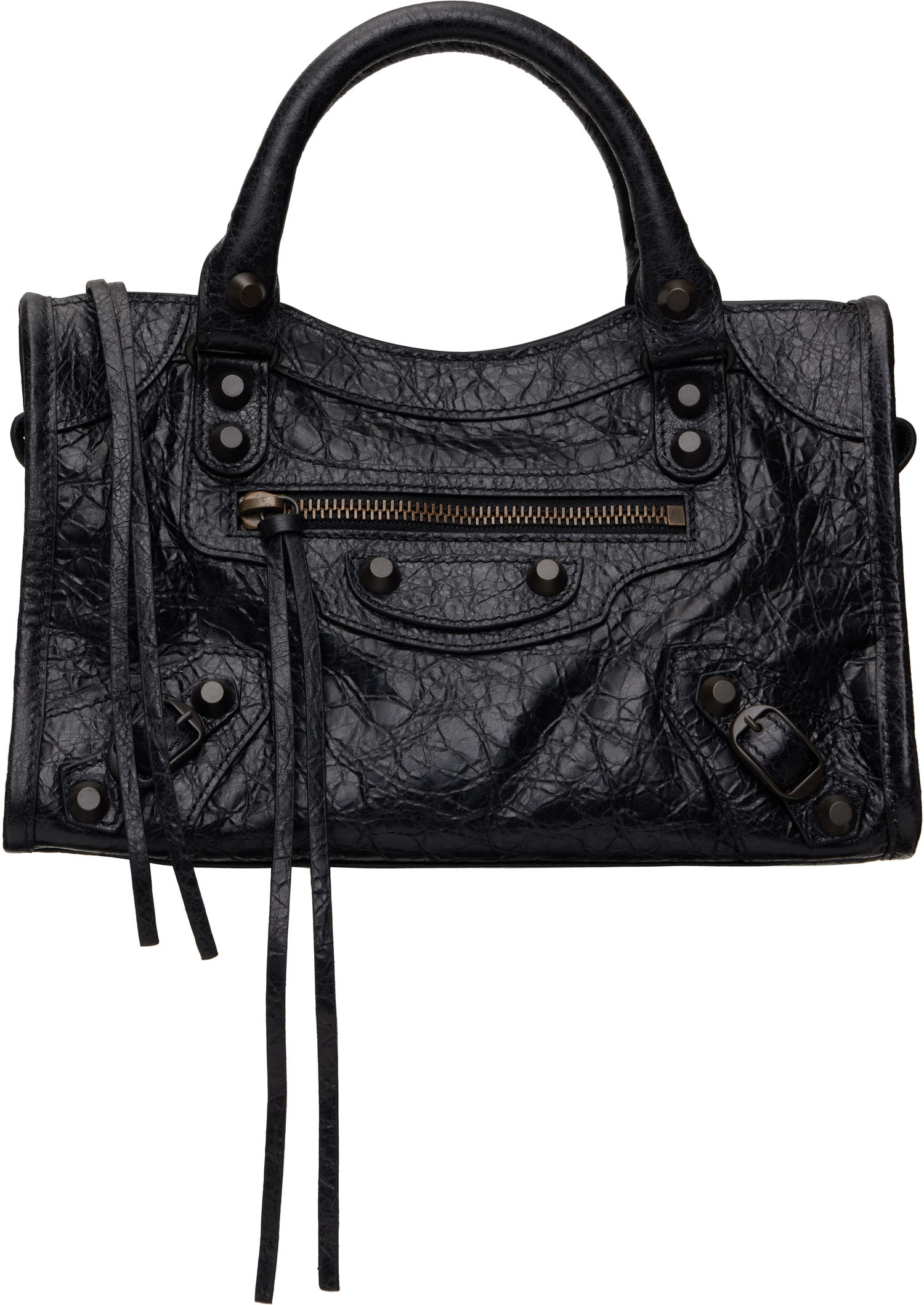 Kabelka Balenciaga Mini City Bag Čierna | 806395 2ABEK, 0