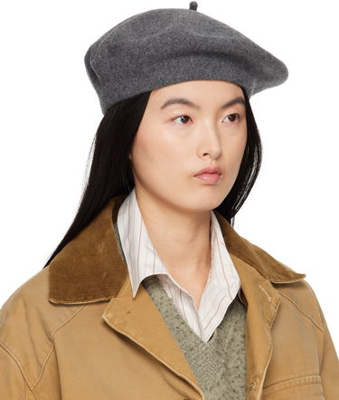 Baretka Maison Margiela Maison Margiela Heavy Wool Beret Navy | S50TC0075 M13115, 3