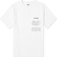 Tričko Salomon Men's Globe Graphic SS Tee White Biela | LC2249100, 1