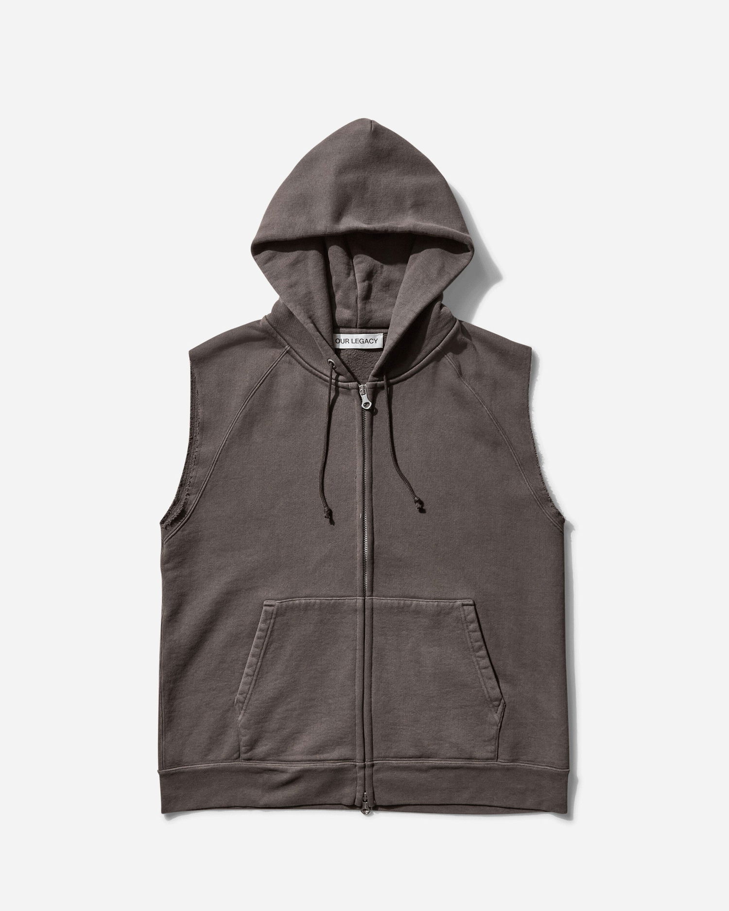 Mikina OUR LEGACY Motor Hood Vest Hnedá | M2256MF 001, 0