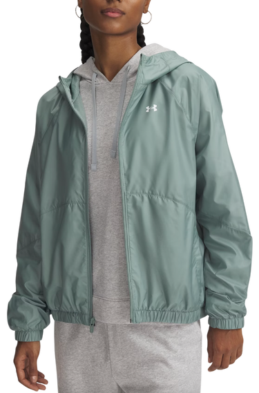 Vetrovka Under Armour UA Rival Sport Windbreak Hooded Jacket Zelené | 1382698-348, 0