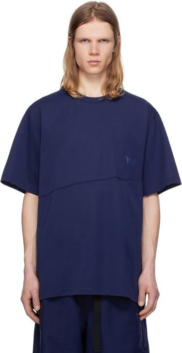 Tričko Y-3 Y-3 U Vent T-Shirt Navy | JM3240, 0