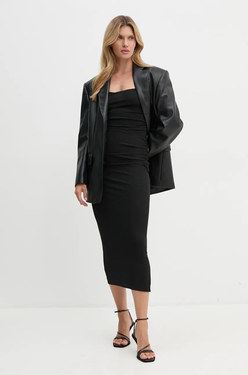 Šaty Nanushka ALEXA Maxi Dress Čierna | NW24CRDR00299, 1