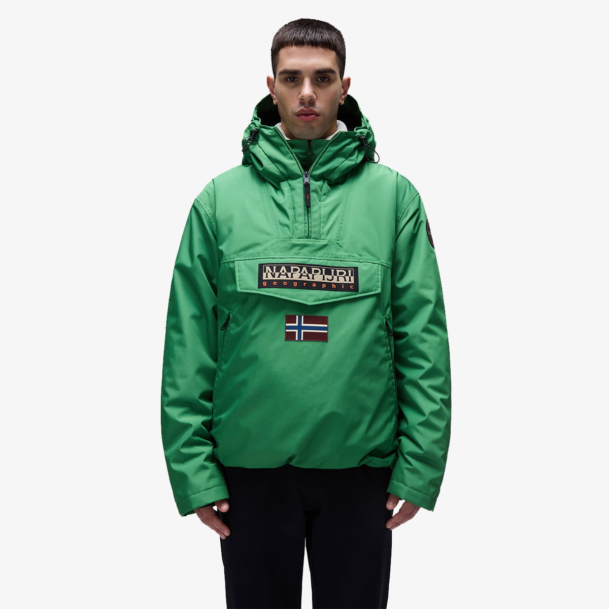 Vetrovka Napapijri Green Anorak Jacket Zelené | NP0A4IB9G1T1, 0