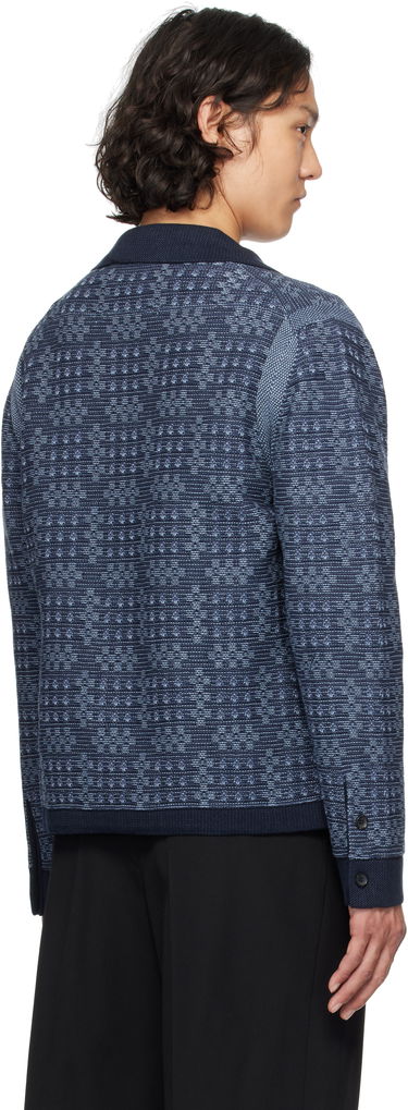 Sveter Paul Smith PS Paul Smith Geo Cotton Cardigan Modrá | M2R-310Z-P22300-49, 2