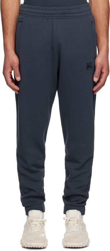 Tepláky MAISON KITSUNÉ Maison Kitsuné Bold Fox Head Patch Comfort Jog Sweatpants Navy | MM01125KM0321, 0