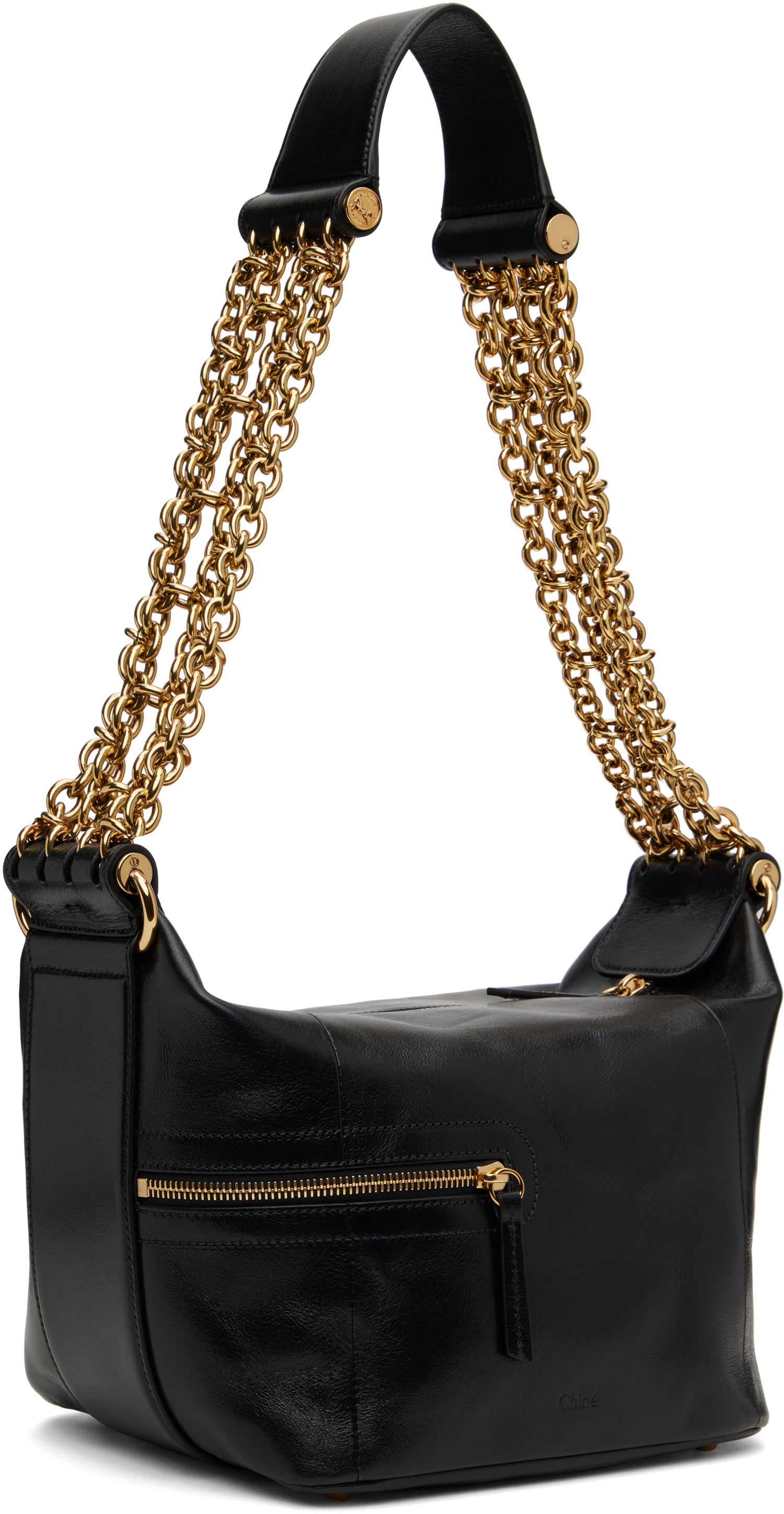 Kabelka CHLOÉ Chloé Camera Chain Bag Čierna | CHC25SS418N83, 1