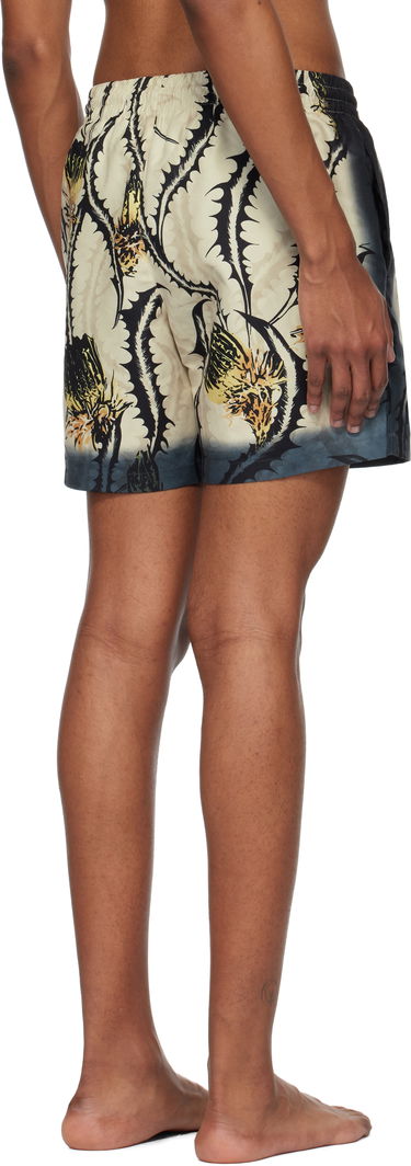 Plavky Dries Van Noten Dries Van Noten Printed Swim Shorts Béžová | 251-022500-1436, 2