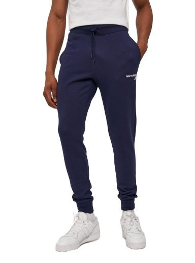 Tepláky New Balance Classic Core Fleece Pants Navy | MP03904PGM