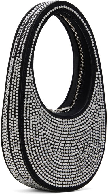 Kabelka Coperni Crystal Embellished Mini Swipe Bag Čierna | COPBA01BIS455, 1