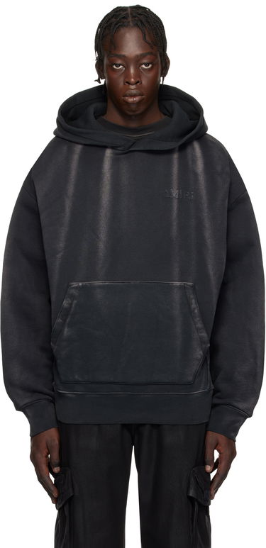 Mikina AMIRI Vintage Oversized Hoodie Čierna | AMJYHD1086, 0