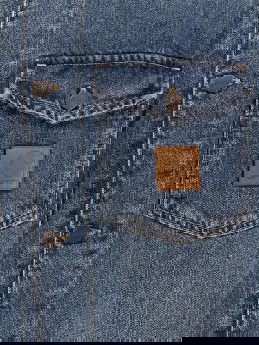 Košeľa Carhartt WIP Denim Shirt Jacket Modrá | I034735014Q, 2