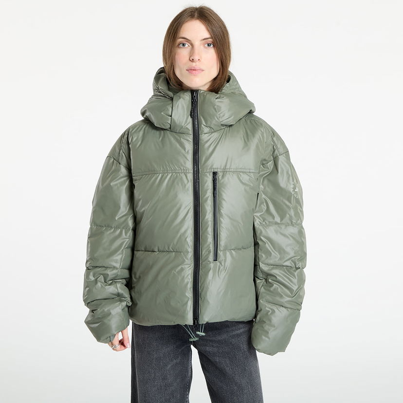 Prešívaná bunda adidas Performance Stella McCartney Padded Winter Jacket Zelené | JX4339