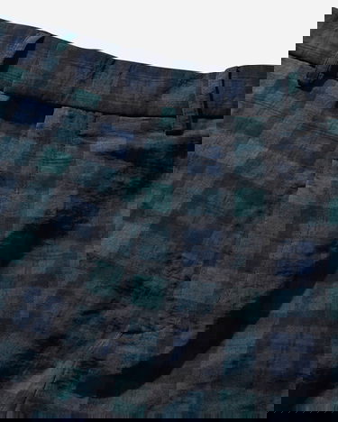 Šortky Martine Rose Tailored Gym Shorts Tartan Modrá | 323WP11024, 4