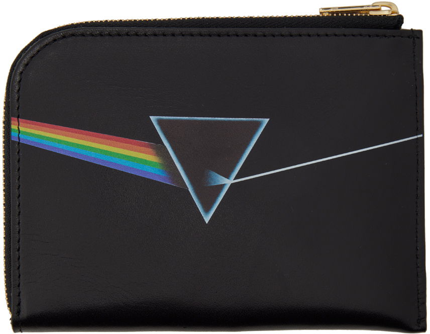 Peňaženka UNDERCOVER UNDERCOVER Pink Floyd Leather Zip Wallet Čierna | UC1C4C01-1, 1