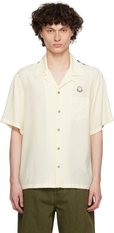 Košeľa Moncler Moncler Genius Mercedes-Benz by NIGO Satin Shirt Žltá | K14012F00001M5921, 0