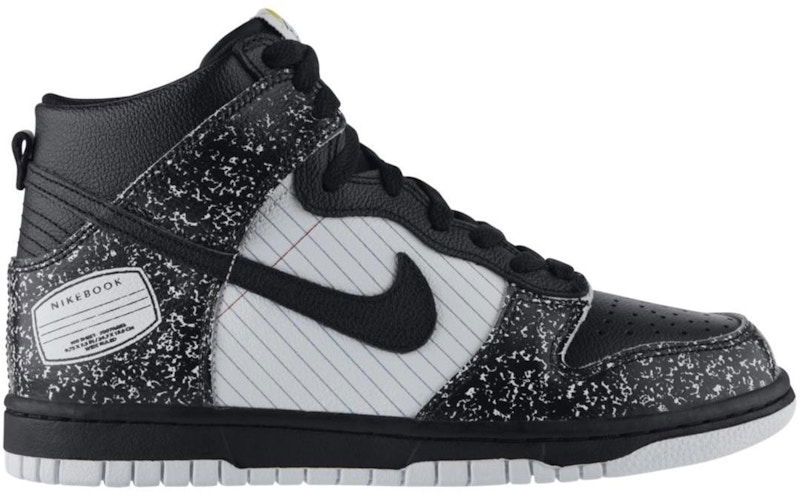 Tenisky a topánky Nike SB SB Dunk High Back to School Notebook Čierna | 715775-001