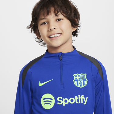Mikina Nike FC Barcelona Strike Dri-FIT Training Top Modrá | FQ2636-418, 2