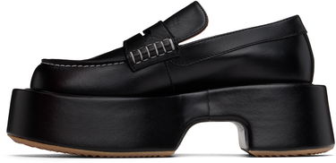 Oblečenie JW Anderson JW Anderson Leather Platform Loafers Čierna | FW0169-LA0020, 2
