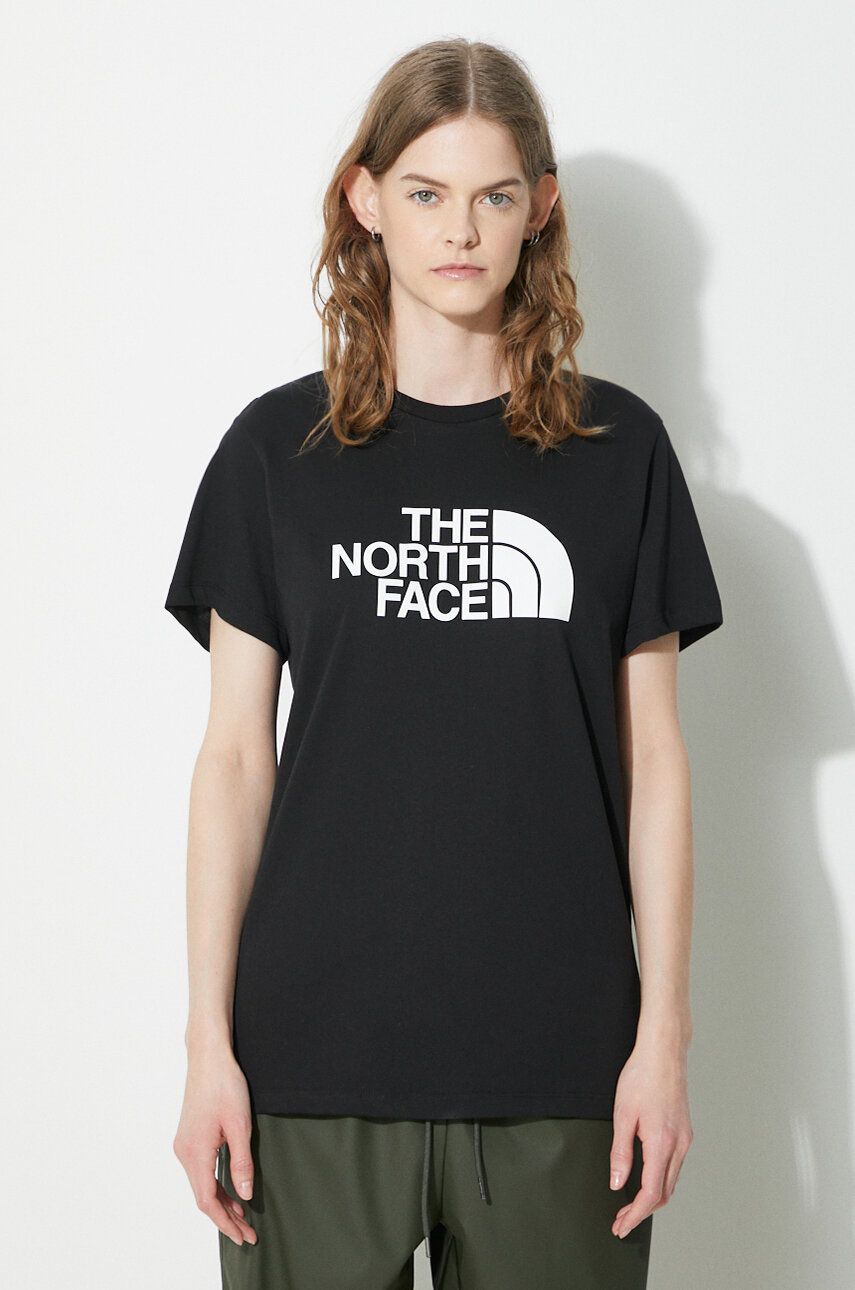Tričko The North Face W S/S Relaxed Easy T-Shirt Čierna | NF0A87N9JK31, 0