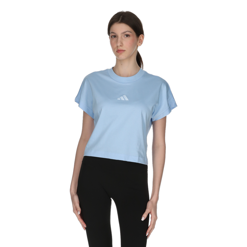 Crop Top adidas Originals Cropped T-Shirt All Season Modrá | JJ1238