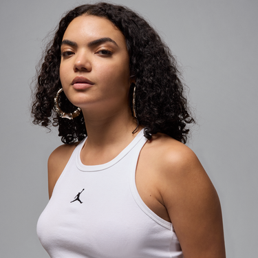 Tielko Jordan Jordan Essentials Crop Tank Top Biela | HF9474-100, 4